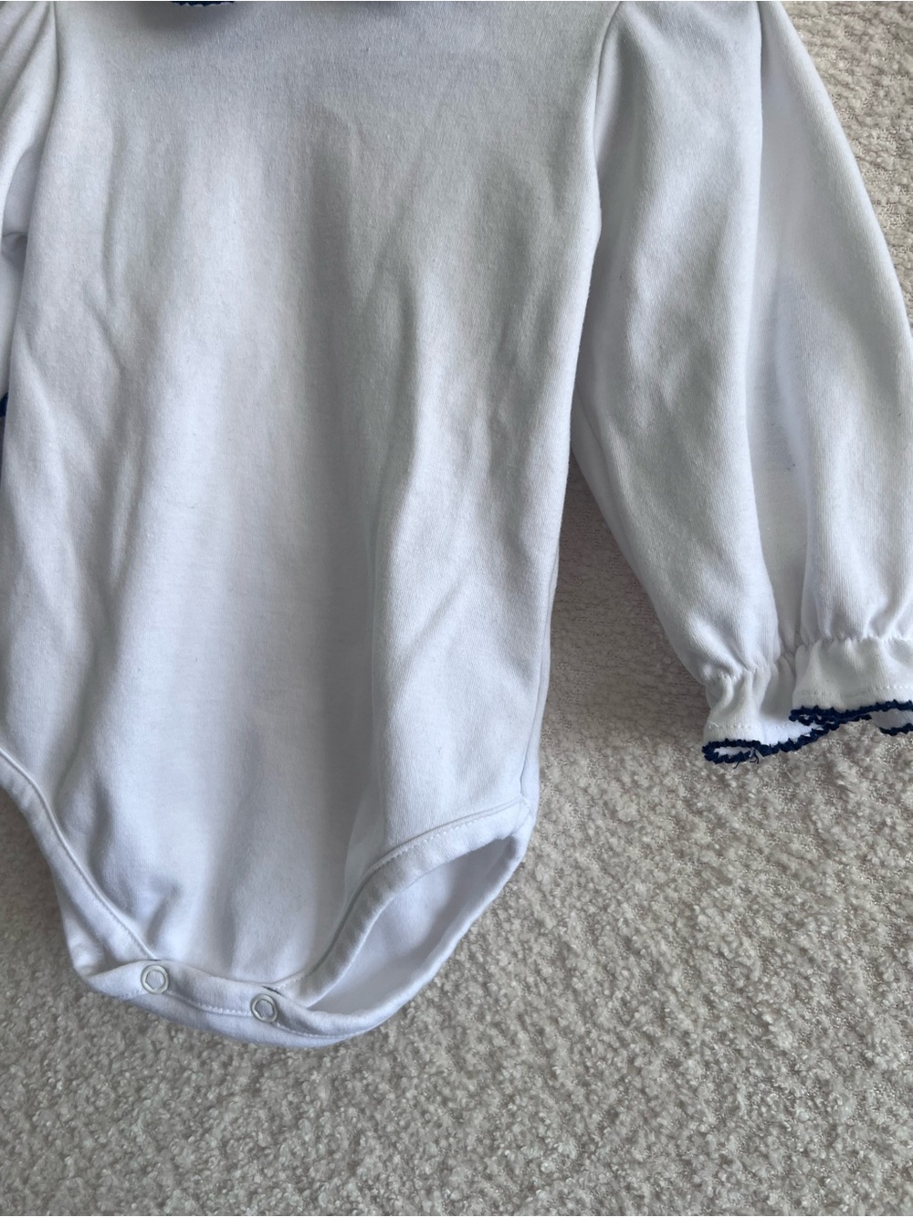 The Beaufort Bonnet Company Kids Infant Emma Elbow Patch Bodysuit Size 12-18 Mon - Picture 9 of 13